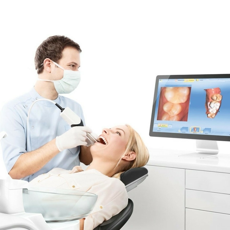 Empreinte optique avec la caméra CEREC